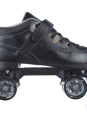 Men's Black Roller Skate with Secure Strap